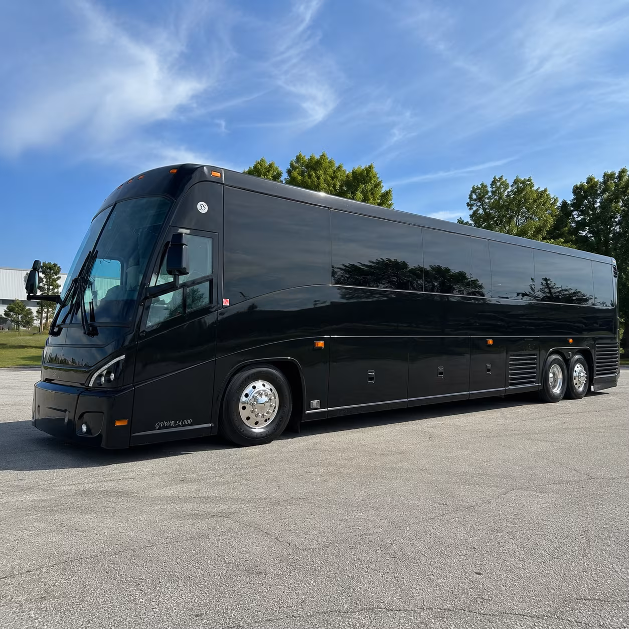 clearwater 47 passenger charter bus