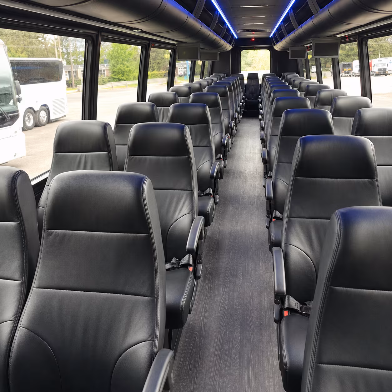clearwater bus rental service area