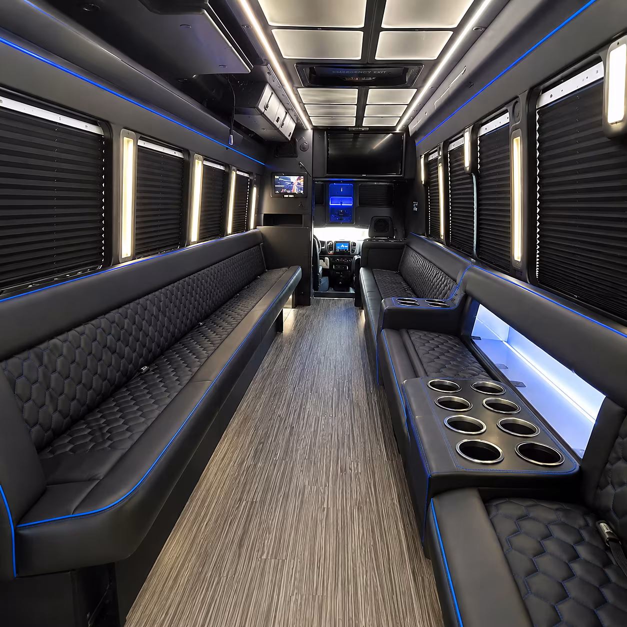clearwater holiday party bus rental