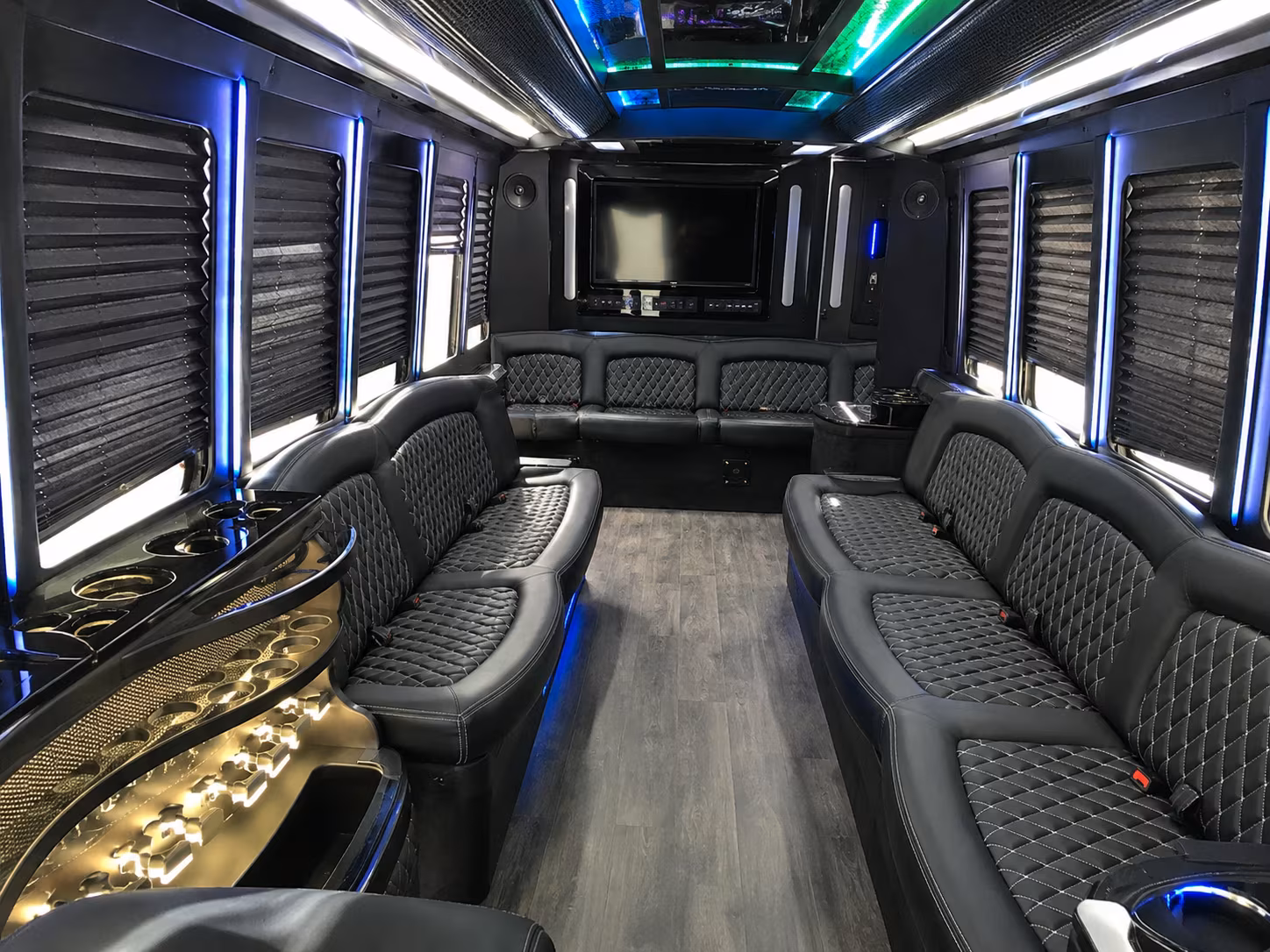 clearwater night out party bus rental