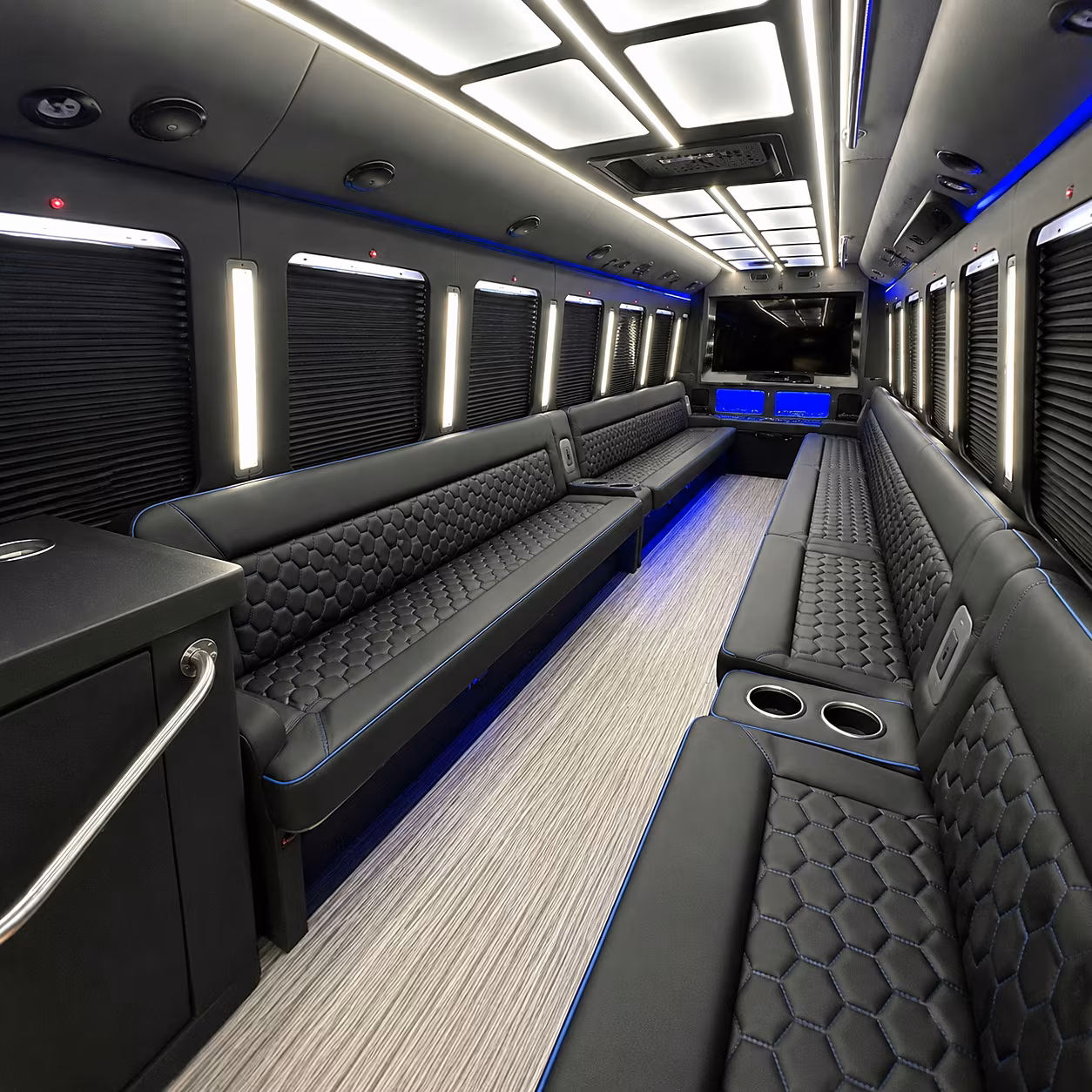 clearwater party bus inside