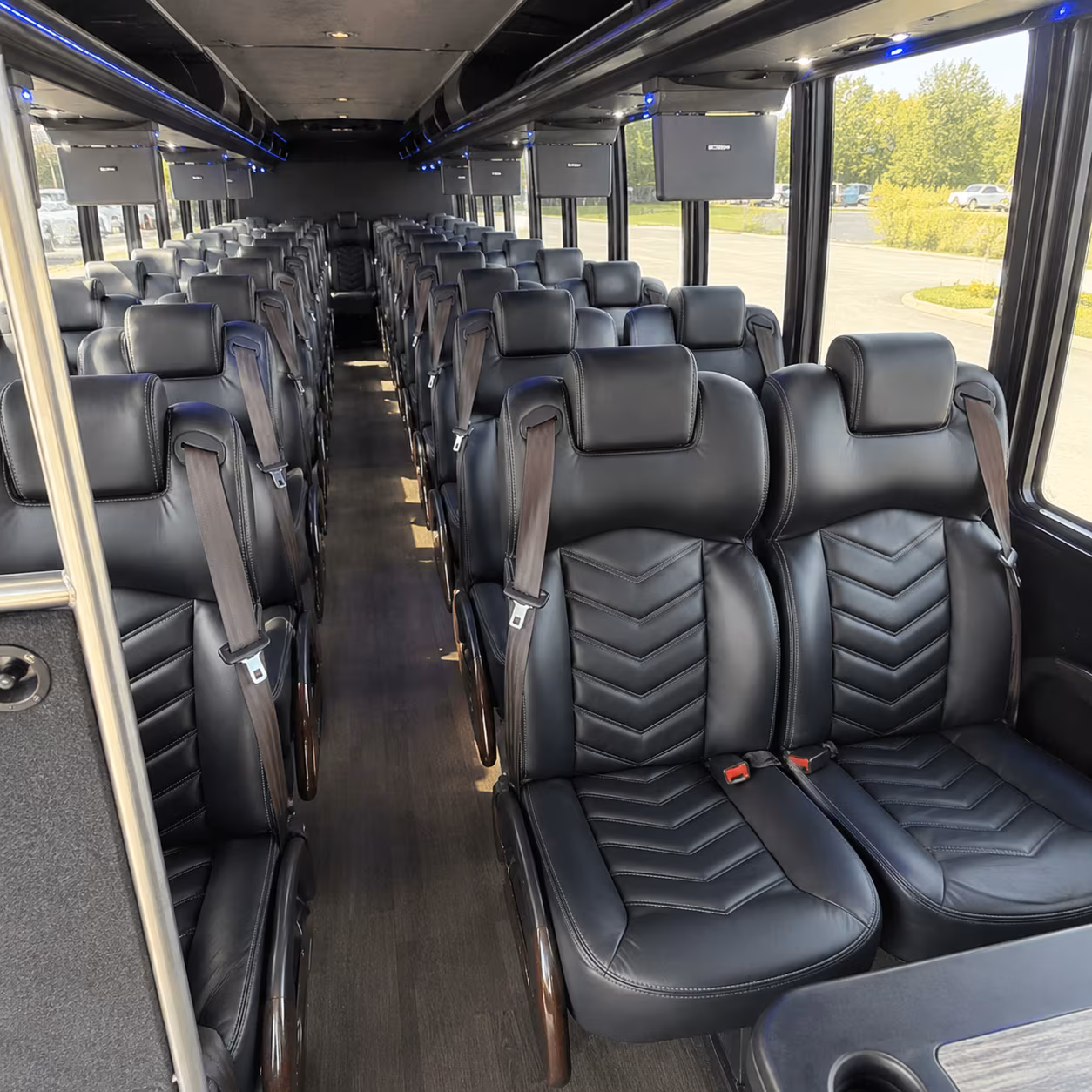 clearwater prom transportation onboard seating