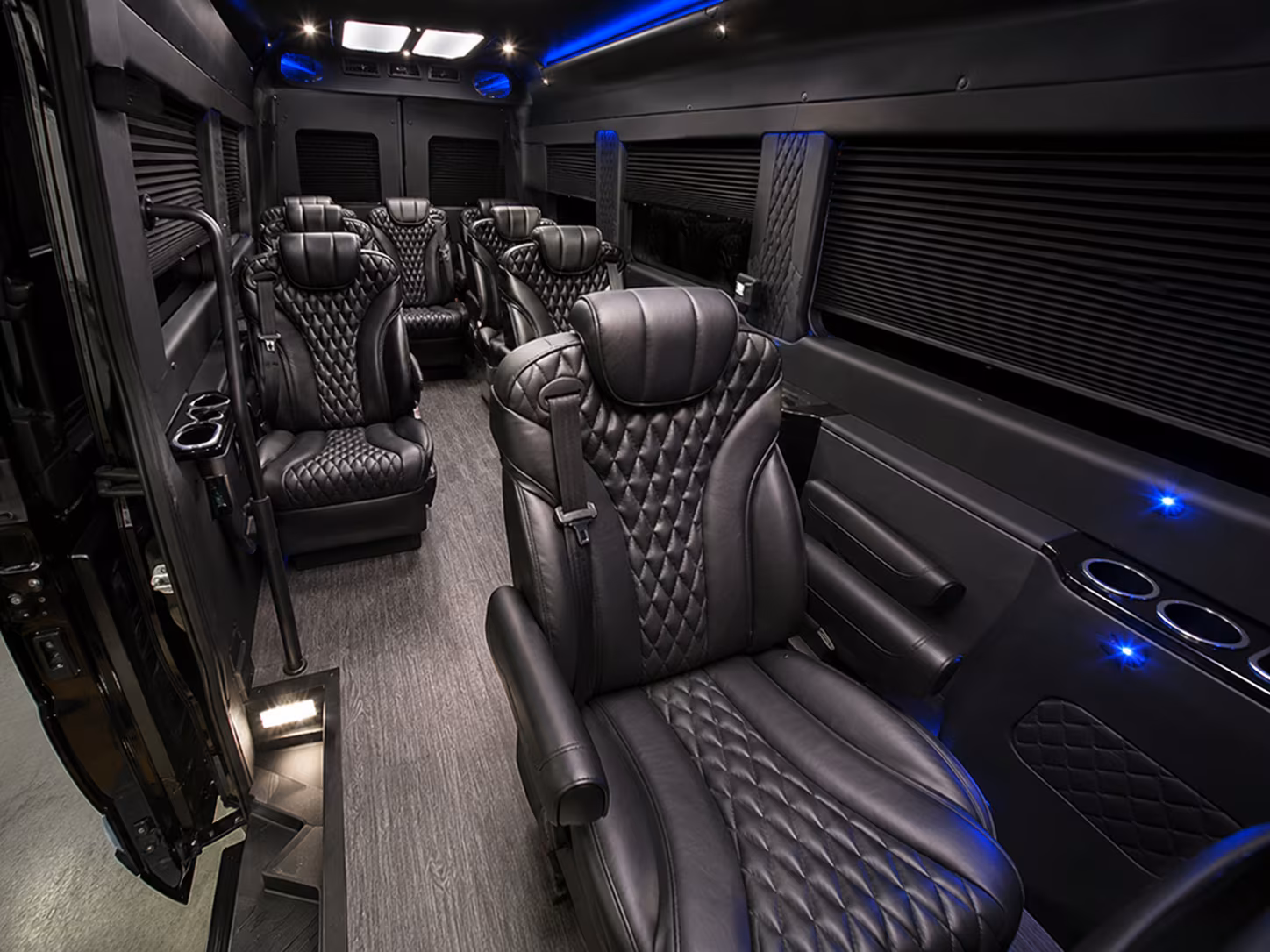 clearwater sprinter van with driver interior